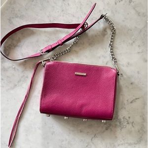 Rebecca Minkoff raspberry hand bag